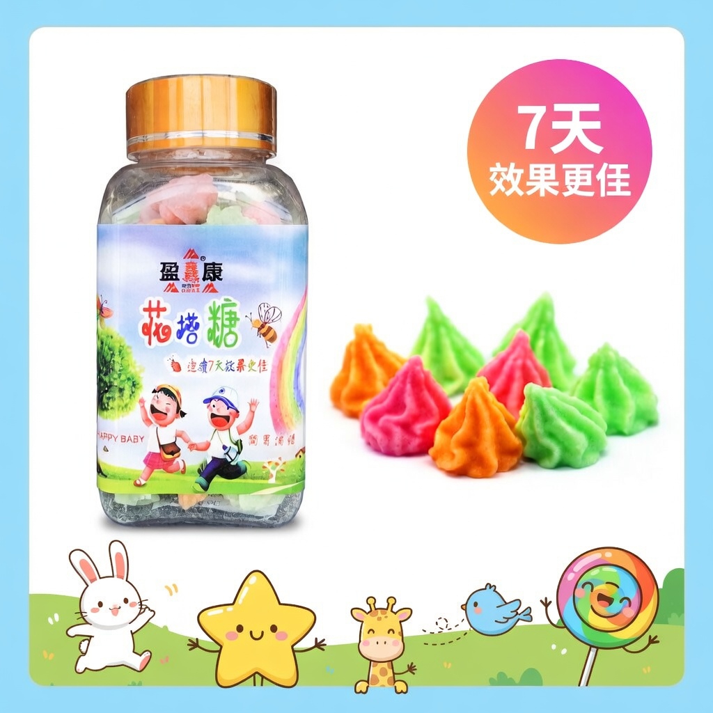 花塔糖 50粒×4支 圖3