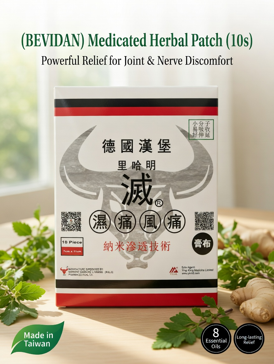BEVIDAN 滅濕痛風痛膏布 10片