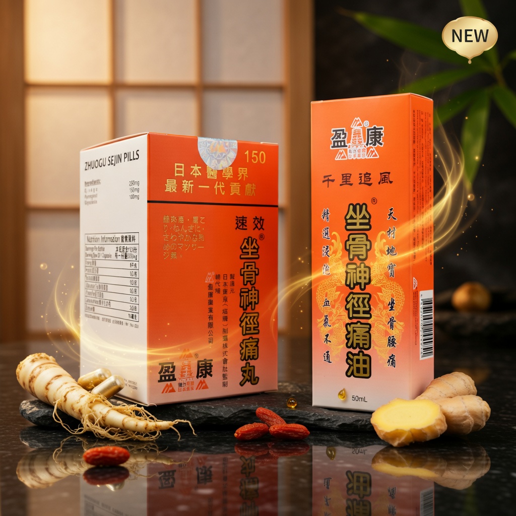 坐骨神徑痛丸 150粒＋痛油 50ml